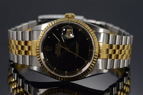 black face rolex datejust|rolex oyster perpetual date black.